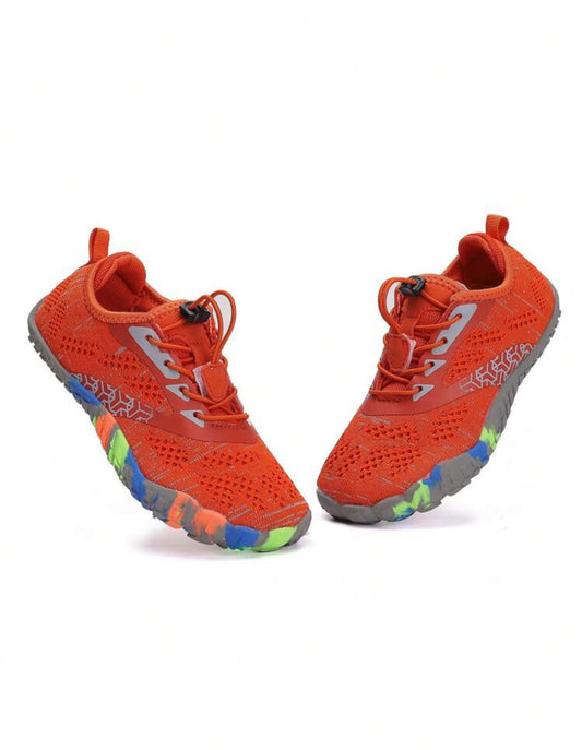NUMA ZAPATO MINIMALISTA BAREFOOT PARA NIÑOS NARANJA